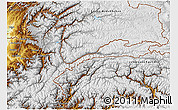 Physical 3D Map of Badakhshan