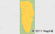 Savanna Style Simple Map of Balkh, cropped outside