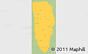 Savanna Style Simple Map of Balkh, single color outside