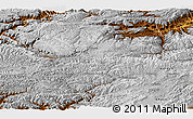 Physical Panoramic Map of Bamian