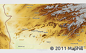 Physical 3D Map of Farah