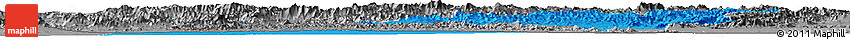 Political Horizon Map of Helmand, desaturated