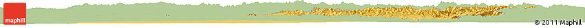 Savanna Style Horizon Map of Helmand, single color outside