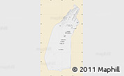 Classic Style Map of Helmand, single color outside