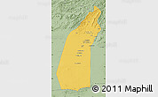 Savanna Style Map of Helmand