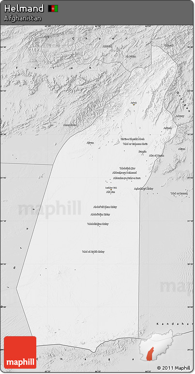 Silver Style Map of Helmand