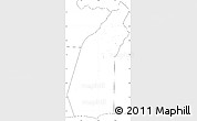 Blank Simple Map of Helmand, no labels