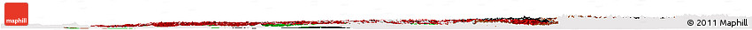 Flag Horizon Map of Afghanistan, flag rotated