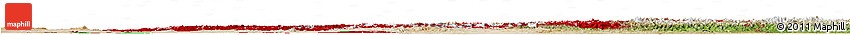 Flag Horizon Map of Afghanistan, satellite outside, bathymetry sea, flag aligned to the middle