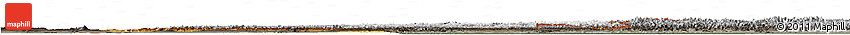 Physical Horizon Map of Afghanistan, darken, semi-desaturated