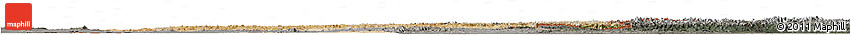 Satellite Horizon Map of Afghanistan, darken, semi-desaturated