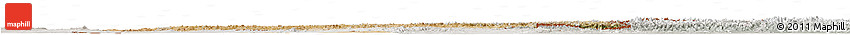 Satellite Horizon Map of Afghanistan, lighten, semi-desaturated, land only