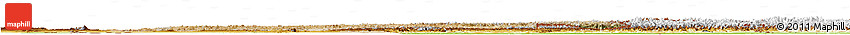 Satellite Horizon Map of Afghanistan, physical outside, satellite sea