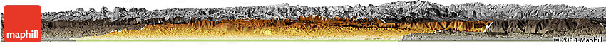 Physical Horizon Map of Jowzjan, darken, semi-desaturated