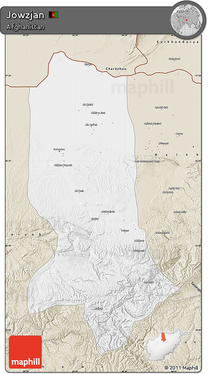 Classic Style Map of Jowzjan