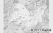 Silver Style Map of Kabul