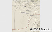 Shaded Relief 3D Map of Kandahar
