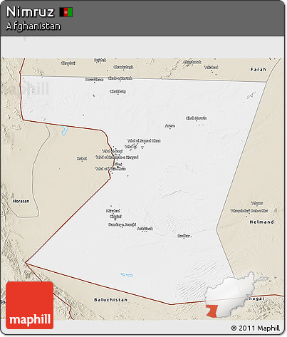 Classic Style 3D Map of Nimruz