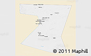 Classic Style 3D Map of Nimruz, single color outside