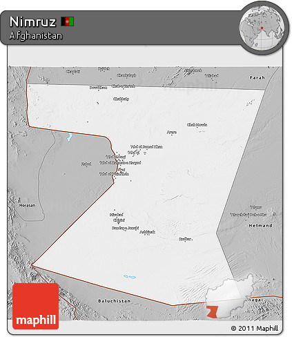 Gray 3D Map of Nimruz