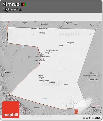 Gray 3D Map of Nimruz