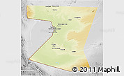 Physical 3D Map of Nimruz, lighten, desaturated