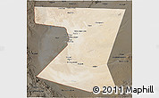 Satellite 3D Map of Nimruz, darken