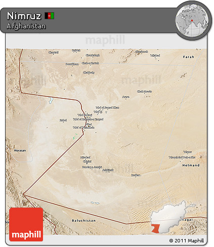 Satellite 3D Map of Nimruz