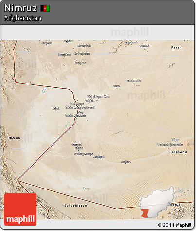 Satellite 3D Map of Nimruz