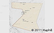 Shaded Relief 3D Map of Nimruz, lighten, desaturated