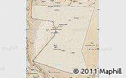 Shaded Relief Map of Nimruz, satellite outside