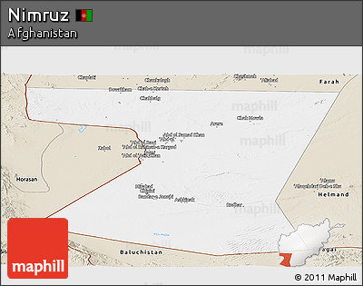 Classic Style Panoramic Map of Nimruz