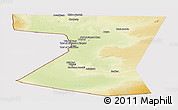 Physical Panoramic Map of Nimruz, cropped outside