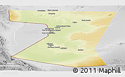 Physical Panoramic Map of Nimruz, lighten, desaturated