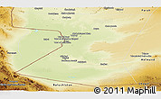 Physical Panoramic Map of Nimruz