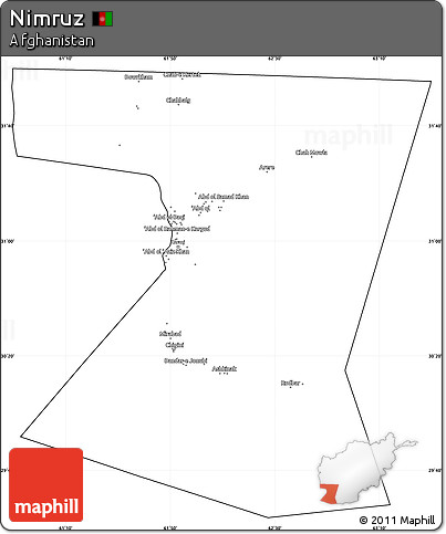 Blank Simple Map of Nimruz, cropped outside