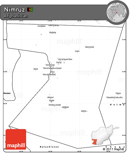 Blank Simple Map of Nimruz
