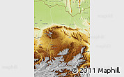 Physical Map of Samangan