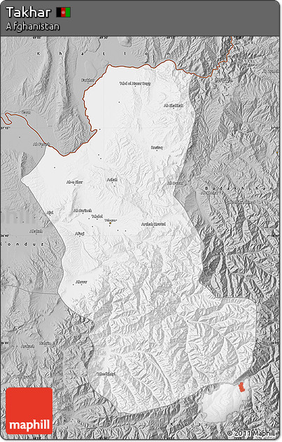 Gray Map of Takhar
