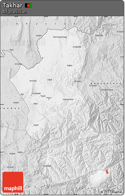 Silver Style Map of Takhar