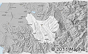 Gray 3D Map of Berat