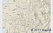 Shaded Relief Map of Berat