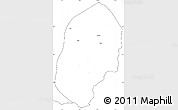 Blank Simple Map of Bilisht