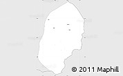 Silver Style Simple Map of Bilisht