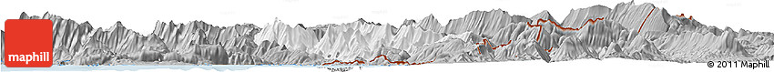 Gray Horizon Map of Delvinë