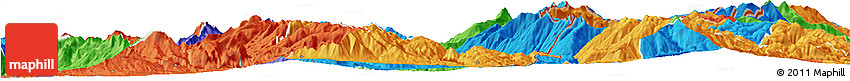 Political Horizon Map of Dibër