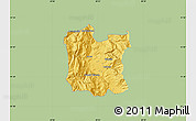 Savanna Style Map of Dibër, single color outside