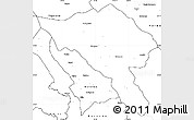 Blank Simple Map of Gjirokastër