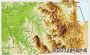 Physical 3D Map of Gramsh