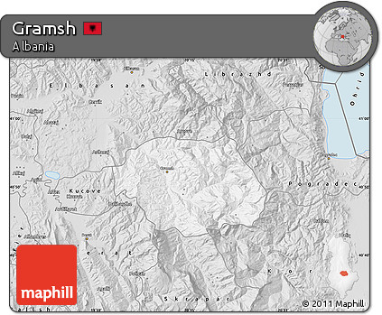 Silver Style Map of Gramsh
